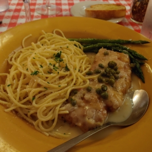 NIGHTLY SPECIALS (VEAL PICCATA)